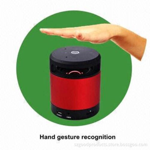 Bluetooth speaker with hands gesture recognition function, NFC optional